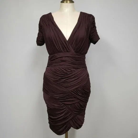 halston heritage jersey dress NWT Halston Heritage Women's Draped Jersey dress 2